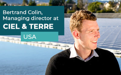 Bertrand, a diversified career in Ciel & Terre: from the first floating solar engineers in France to C&T USA management