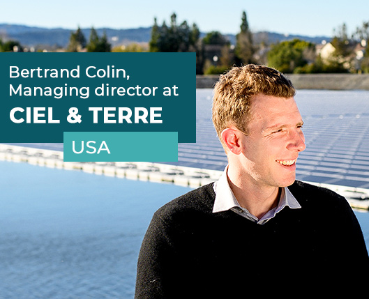From R&D team to leading Ciel & Terre USA, discover the career of Bertrand Colin