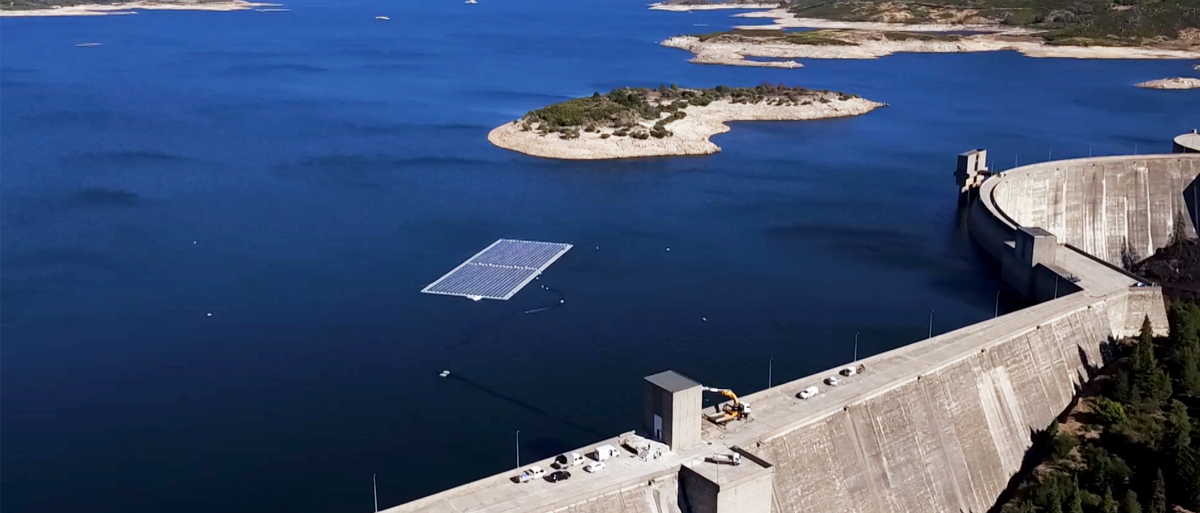 Alto Rabagao Floating solar project Portugal, Europe