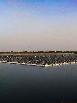 Raw Water Pond (SGTPP), INDIA