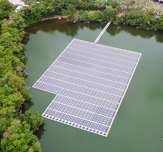 SCCC Open Pit floating PV plant in Thailand