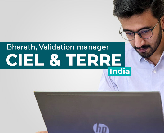 [C&T PEOPLE] Validation engineer at Ciel & Terre India | Bharath