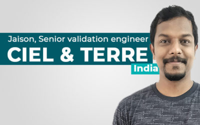 [C&T PEOPLE] Senior Validation Manager at Ciel & Terre India | Jaison