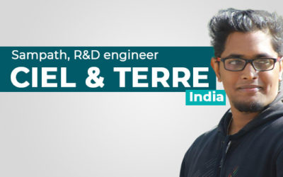 [C&T PEOPLE] R&D engineer at Ciel & Terre India | Sampath