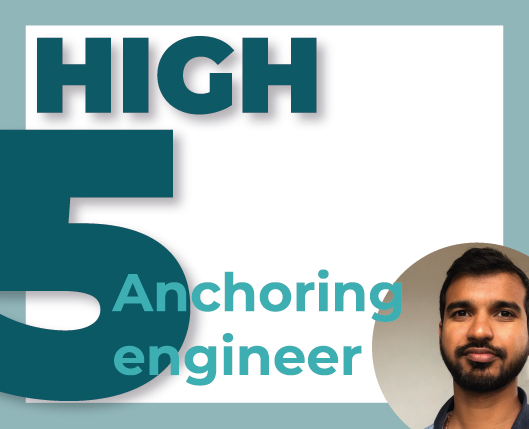 Toms’ High 5: answers from an anchoring engineer