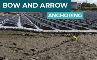 Bow and Arrow, the anchoring system bringing more elasticity in the mooring lines