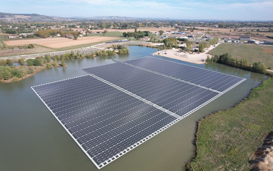 14.5 MWp more of floating solar projects in France by Ciel & Terre