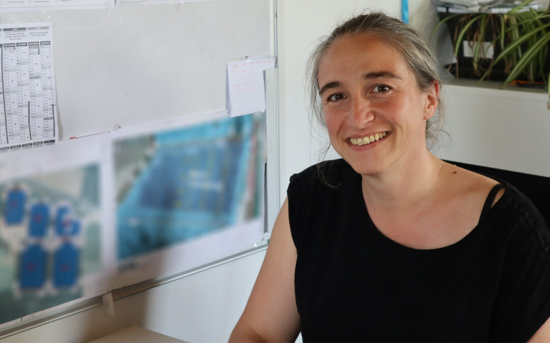 The journey of Marie Bonte, floating solar project manager at Ciel & Terre