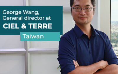 George Wang, his journey at Ciel & Terre Taiwan