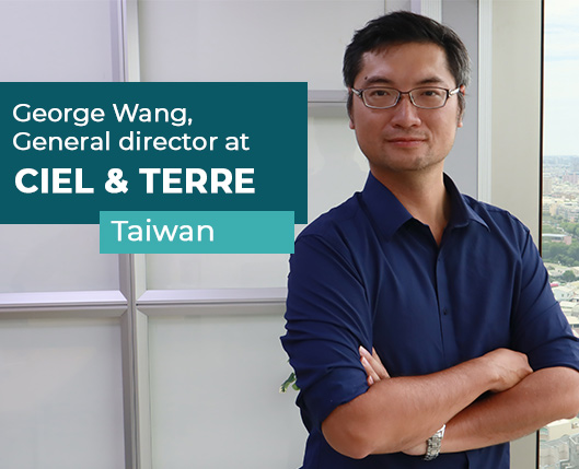 George Wang Ciel & Terre Taiwan