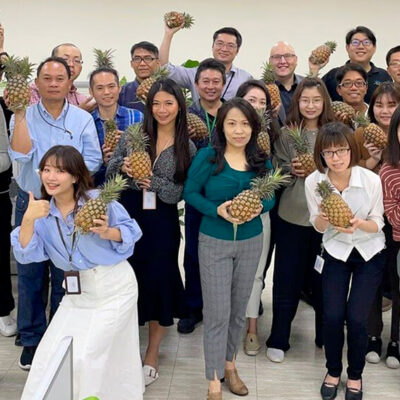 Ciel&Terre Taiwan Pineapple team party