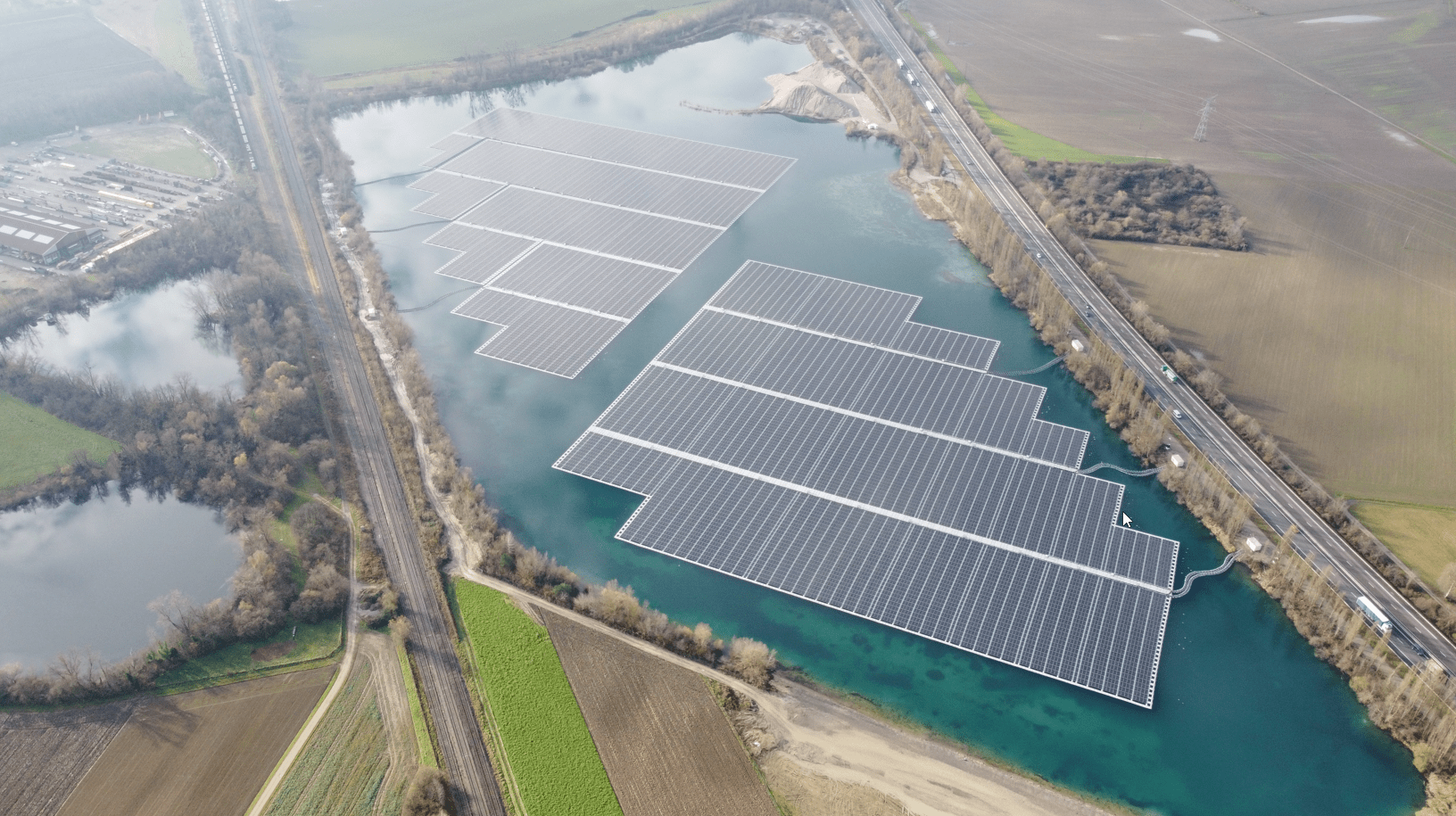 Leutenheim FPV plant, France - Ciel & Terre for Générale du Solaire