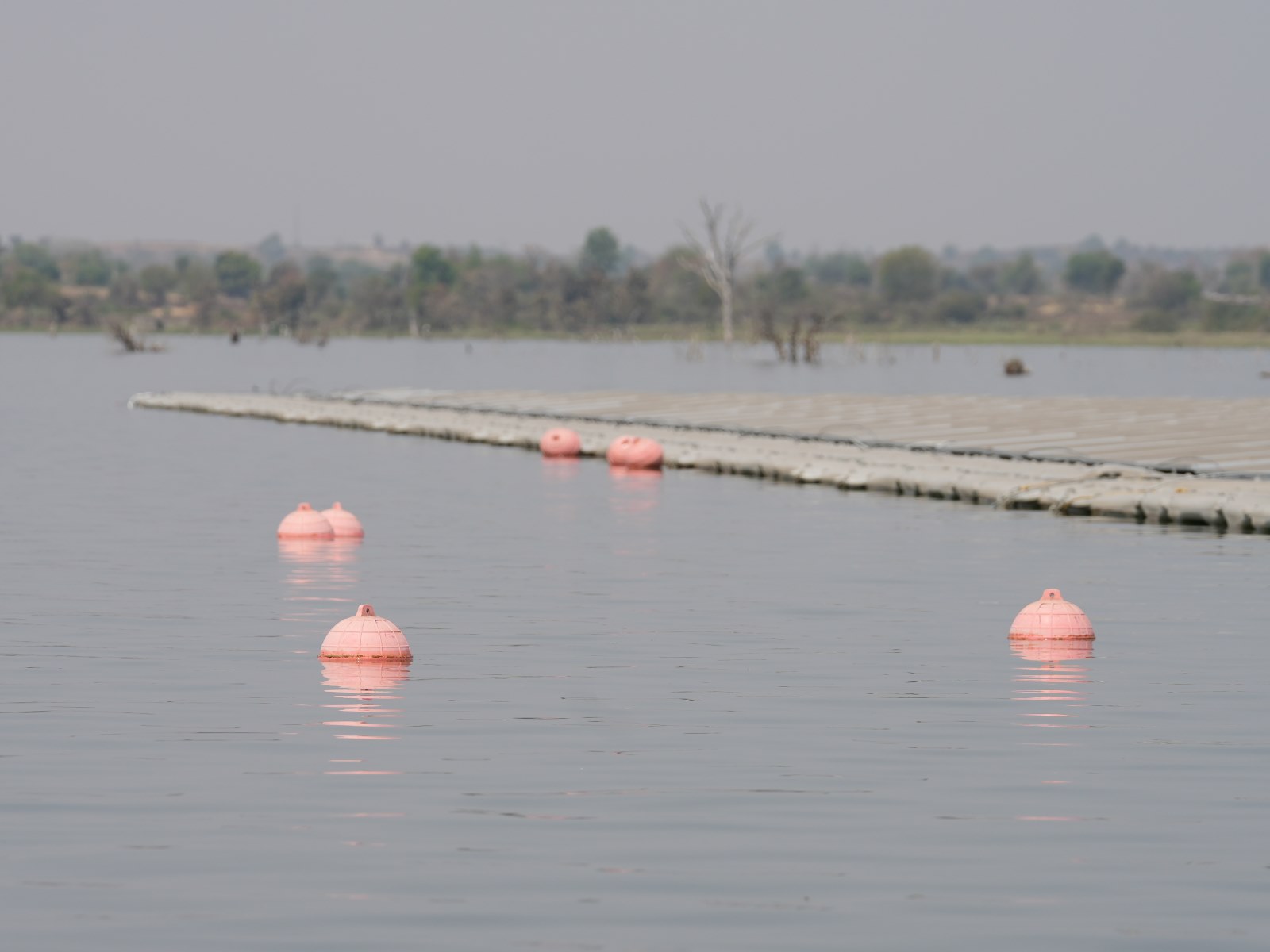 anchoring material durable floating PV plant